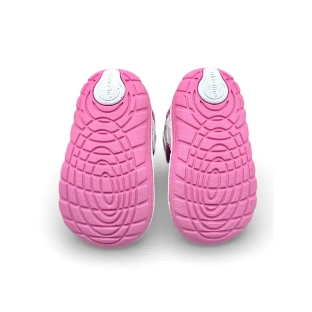 Stride Rite Soft Motion Splash Toddler Girls Sandals Size 4 Pink Water Shoes